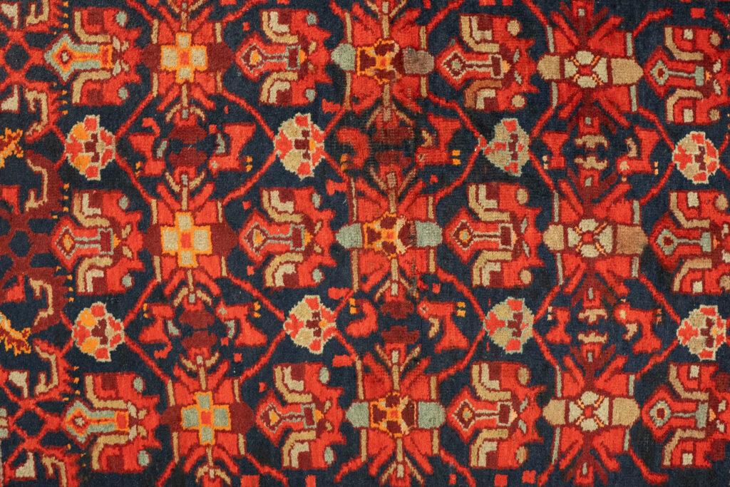 Hamadan Wool Rug 3.6x3.5 View 2