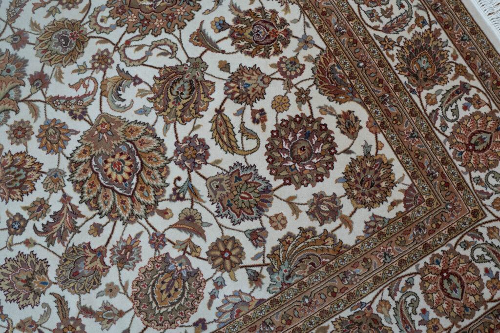Tabriz Kurk Wool Rug 8'x10' View 8
