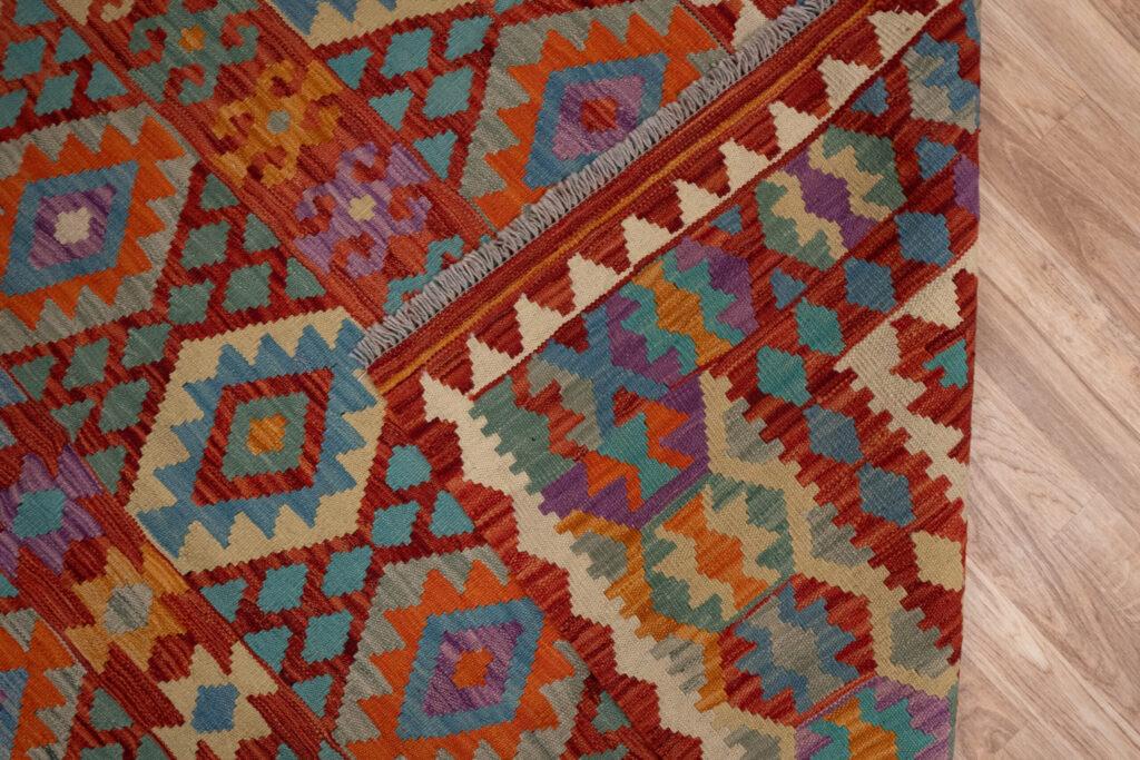 Kilim Wool Rug 6.7x9.10 View 4