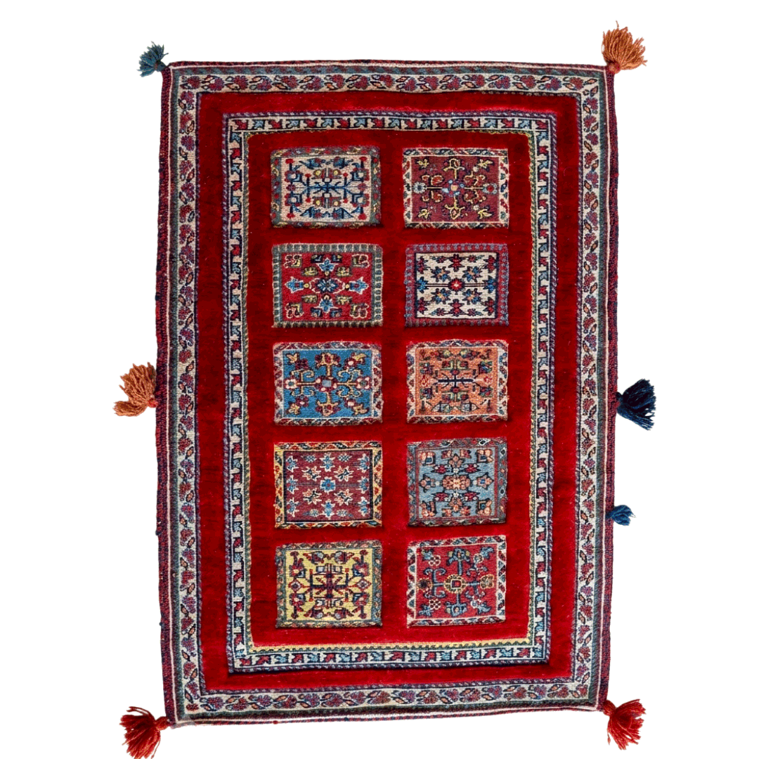 Kilim Rug 3916 – Genuine Hand-Woven Wool Oriental Rug