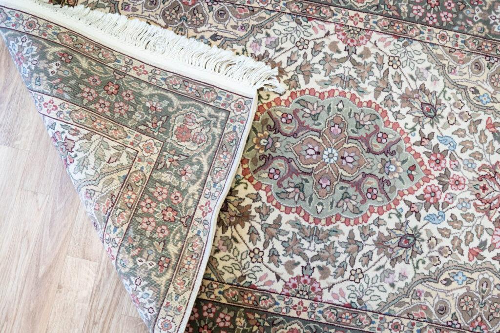 Tabriz Kurk Wool Rug 3'x5' View 4