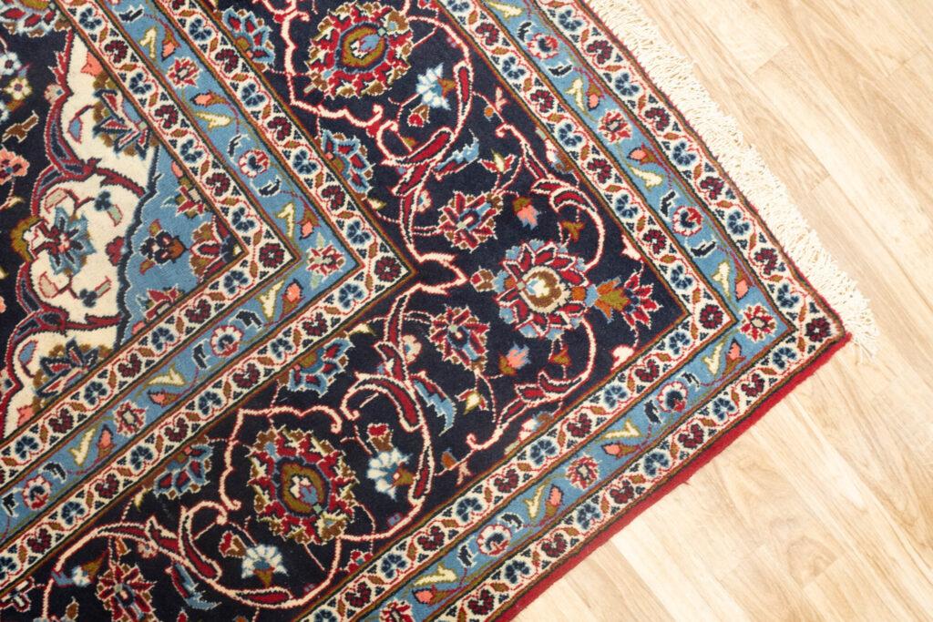 Kashan Wool rug 8.1'x11.10' View 4