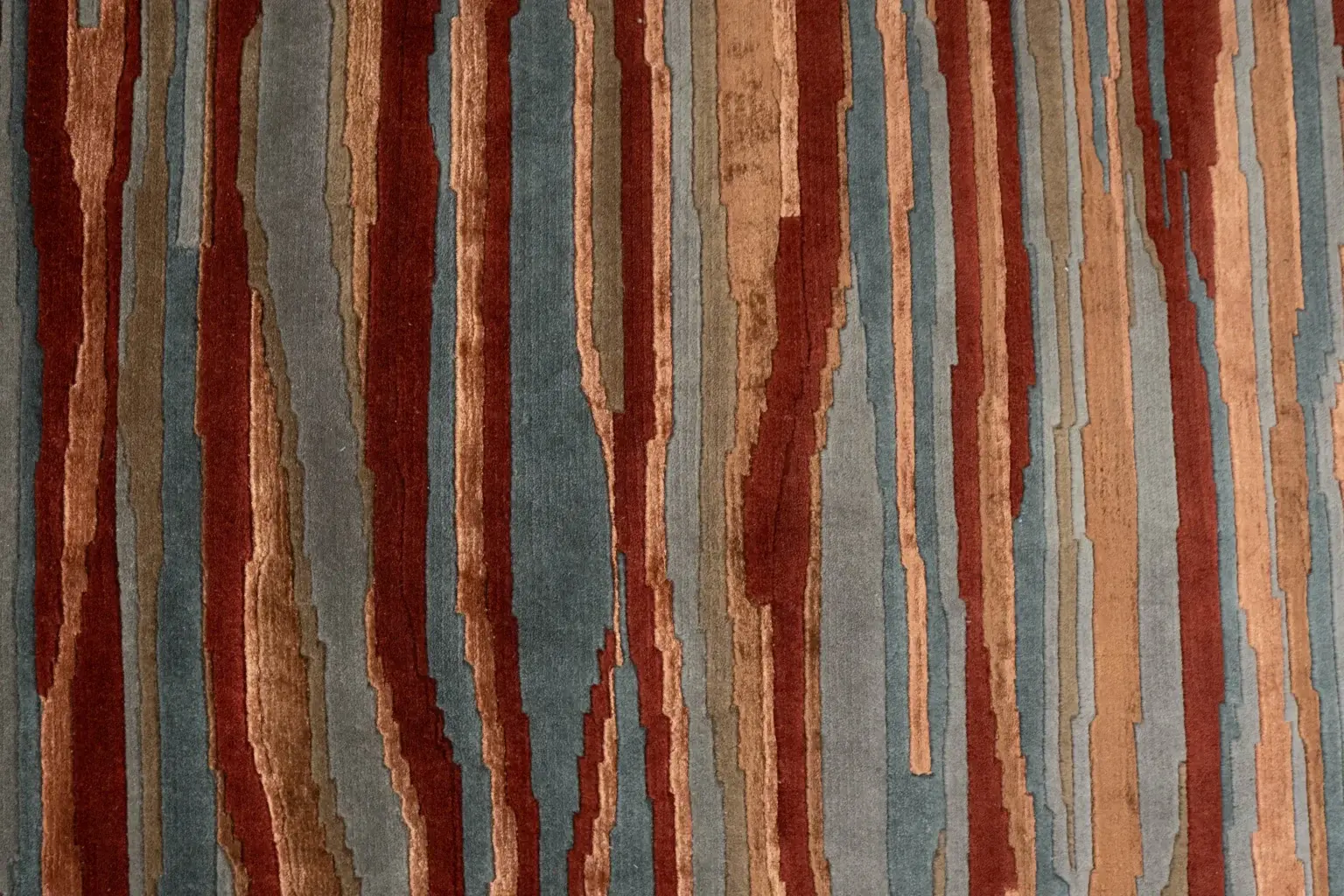 Tibet Wool Silk Rug 6.0 x 9.0' View 3