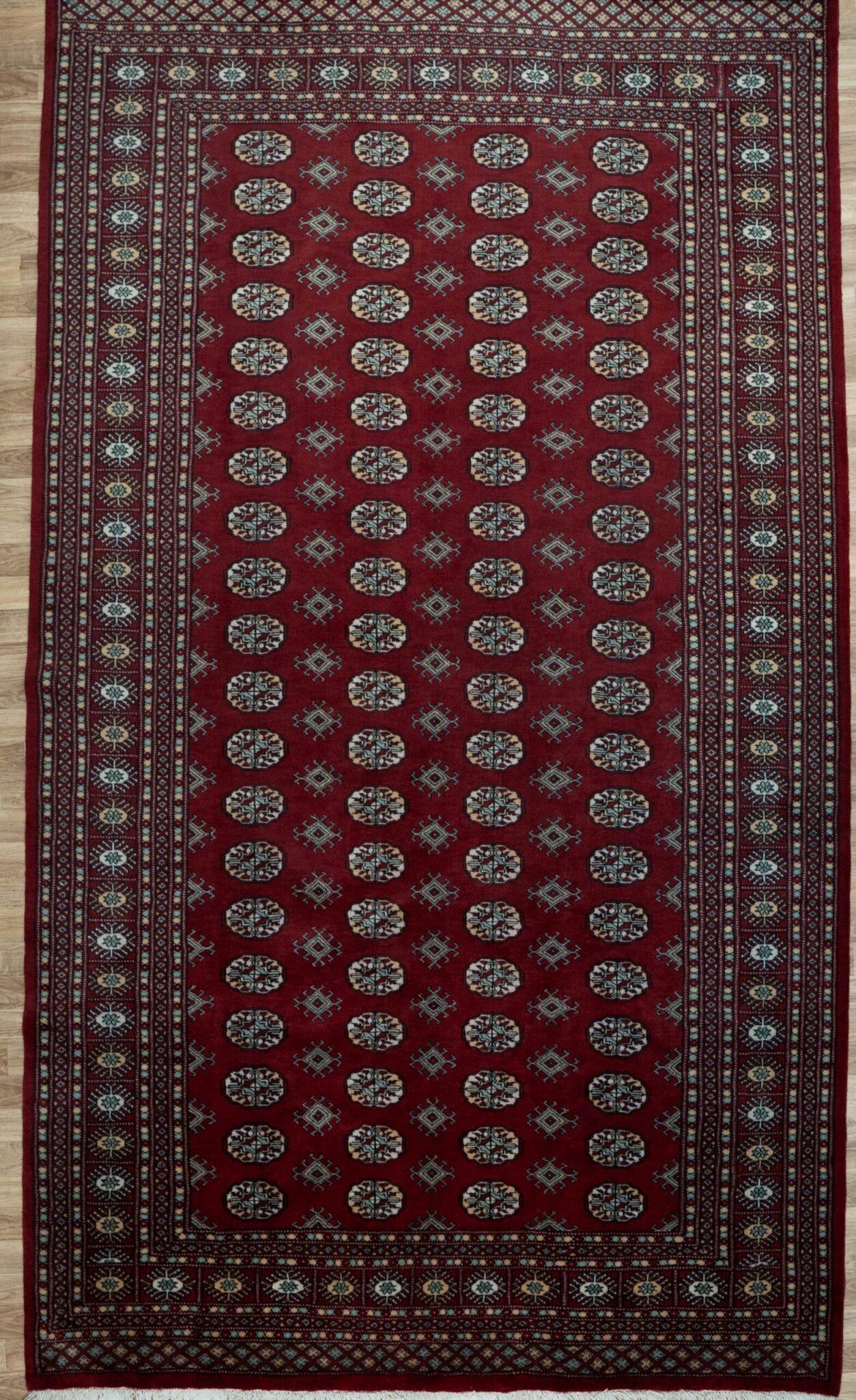 Bokhara wool Rug 6.1'x9.4' View 3