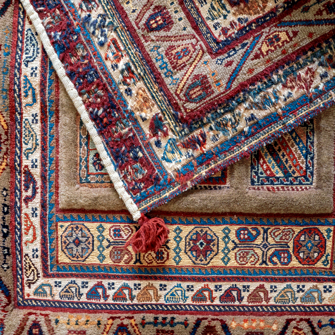 Kilim Rug 3909 – Genuine Hand-Woven Wool Oriental Rug View 2