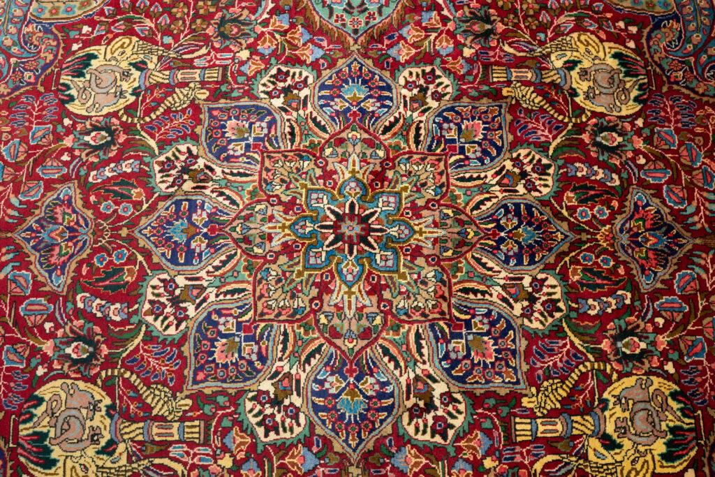 Tabriz Wool Rug 13.0x9.8 View 1