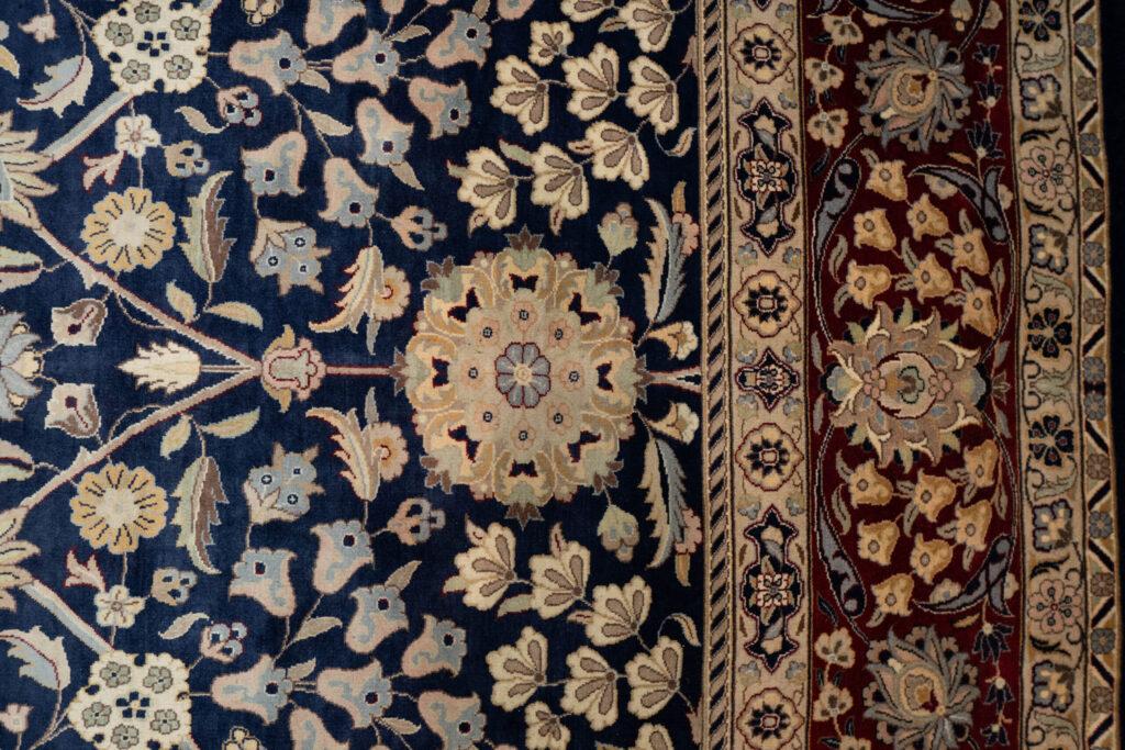 Tabriz Kurk Wool Rug 9'x12' View 5