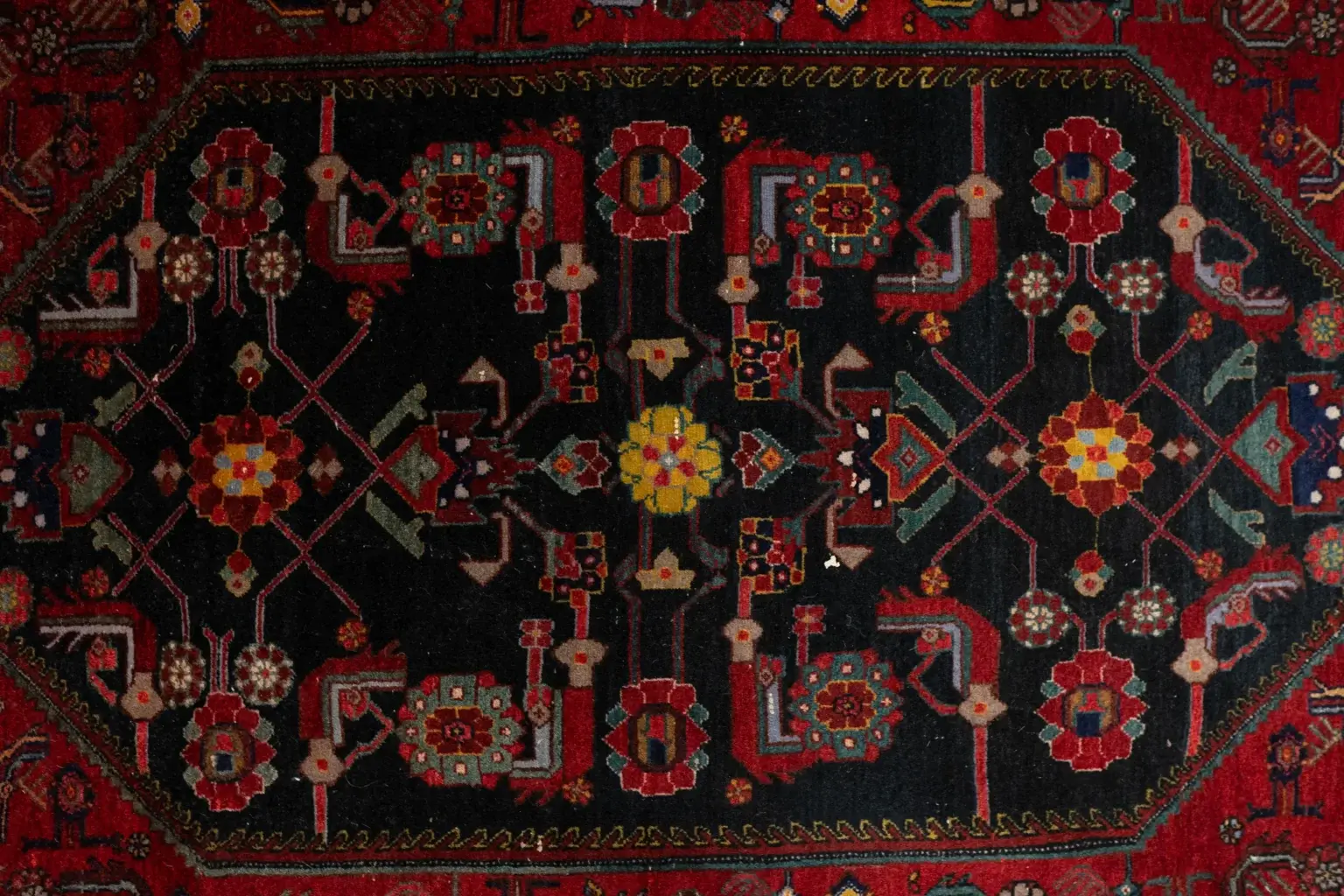 Nahavand Wool Rug 5'x8' View 2