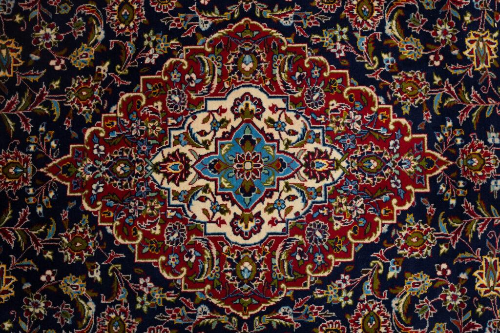 Qum Kurk Wool Rug 7.10'x11.1' View 2
