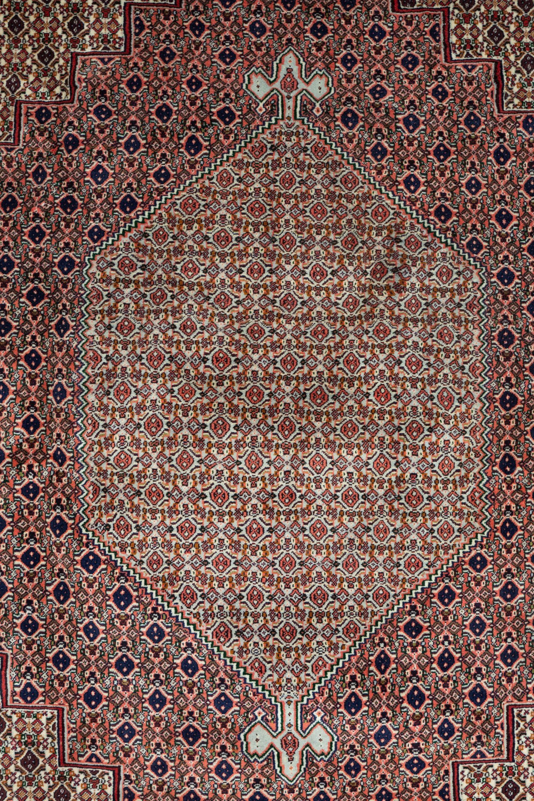 Sanandaj Wool Rug 8.1x11.7 View 4