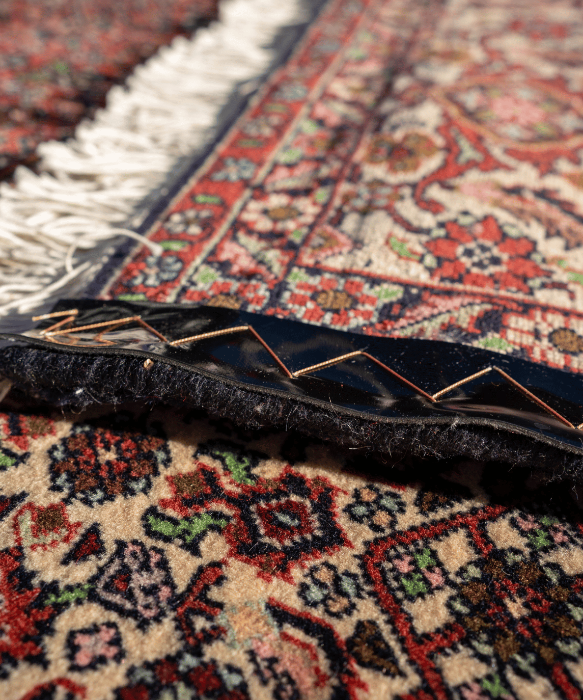 Traditional Bidjar Wool & Silk Handwoven Oriental Rug – 6'7" × 9'7" View 9