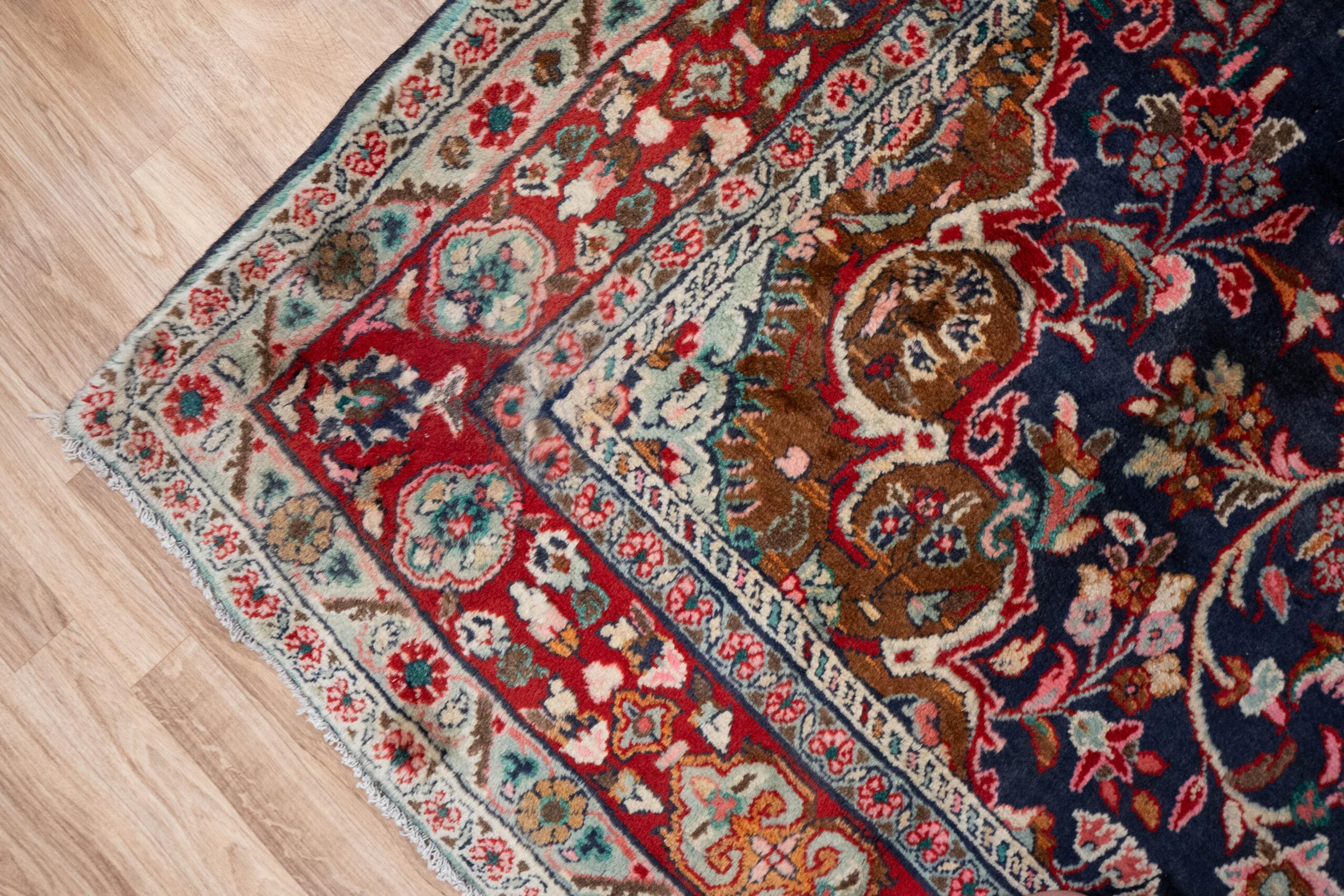 Hamadan Wool Rug 9.7x6.11 View 2