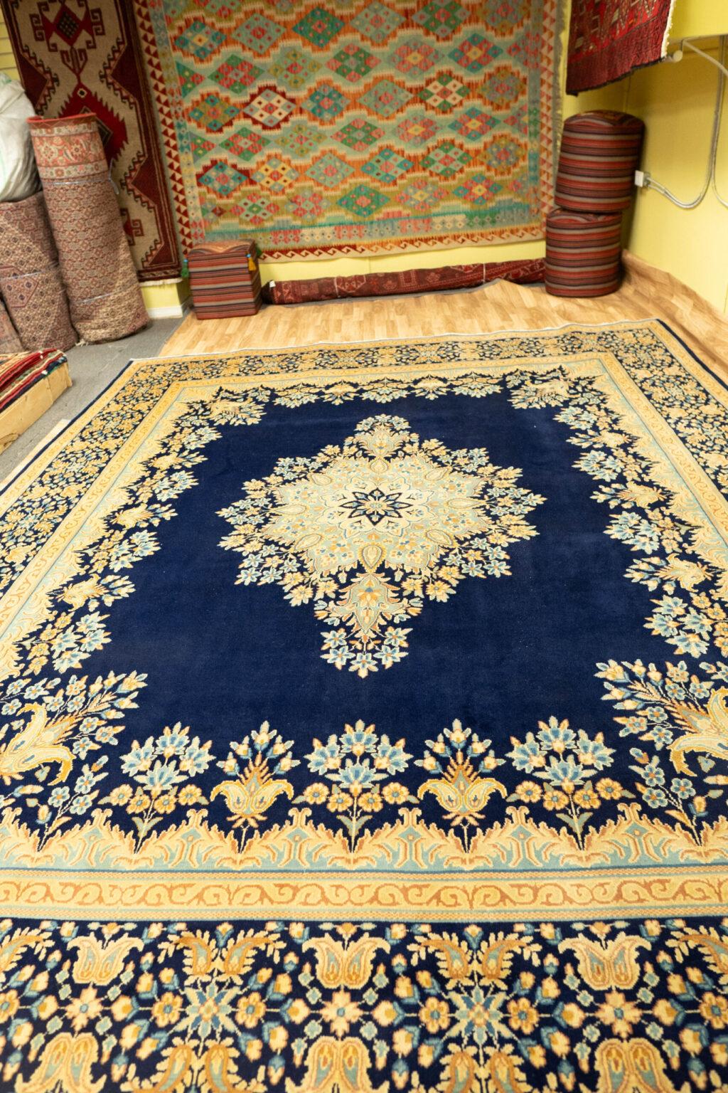 Kerman Wool Rug 12.8x9.5 View 4