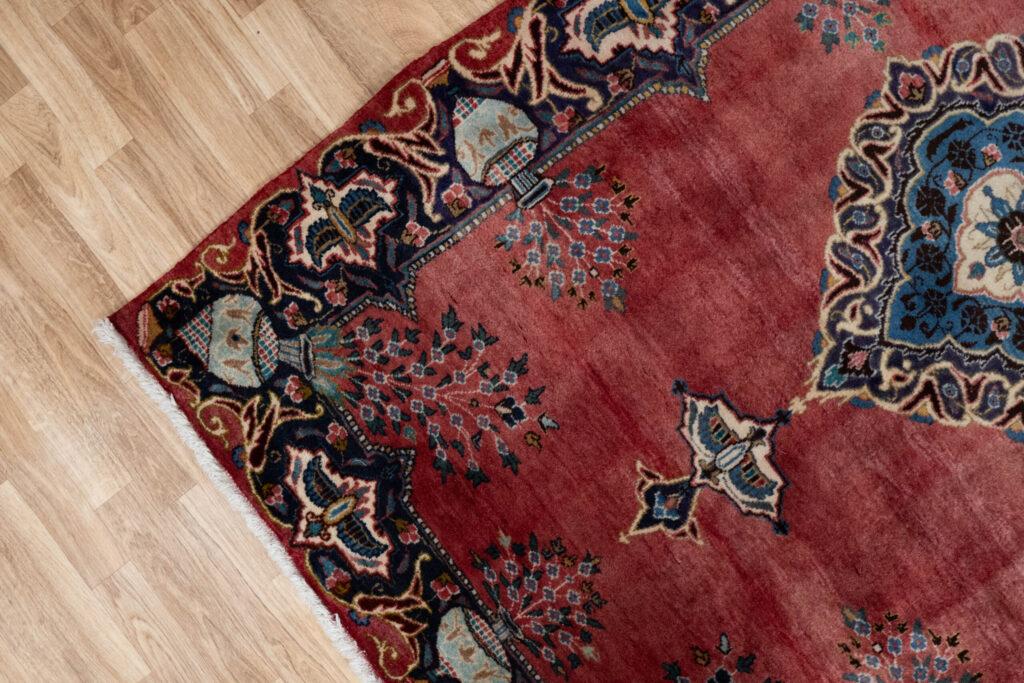 Mashad Wool Rug 3.8x5.8 View 2