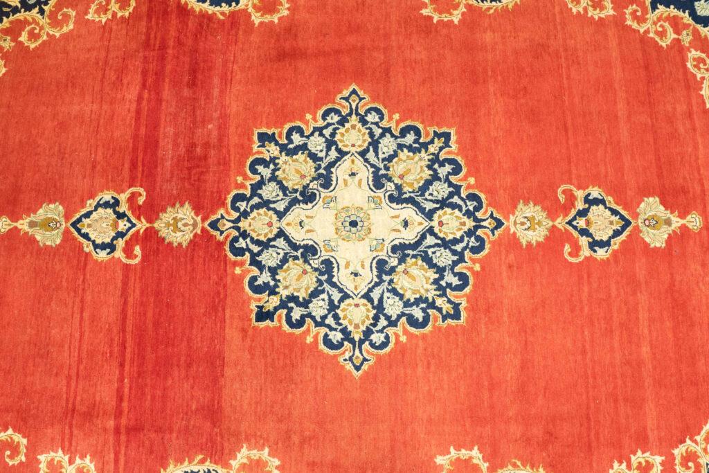 Kashan Wool Rug 11.5x8.2 View 1