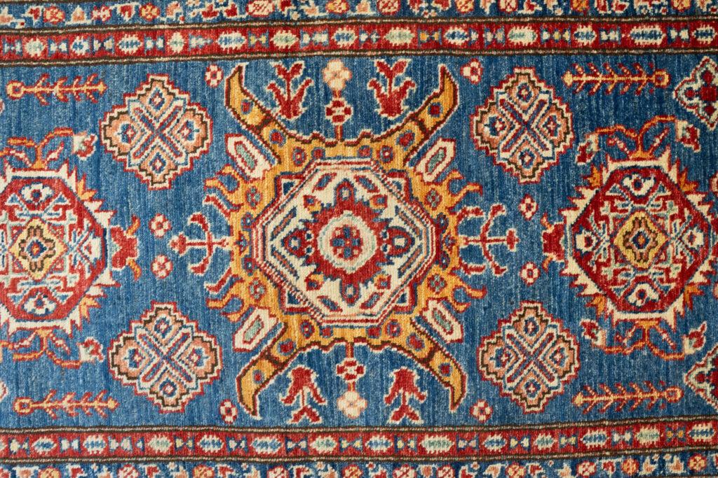 Kazak Wool Pile Rug 2.10'x4.6' View 3