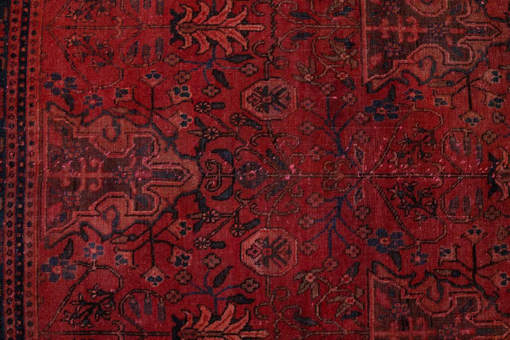 Vintage Overdyed Rug 7'x10' View 3