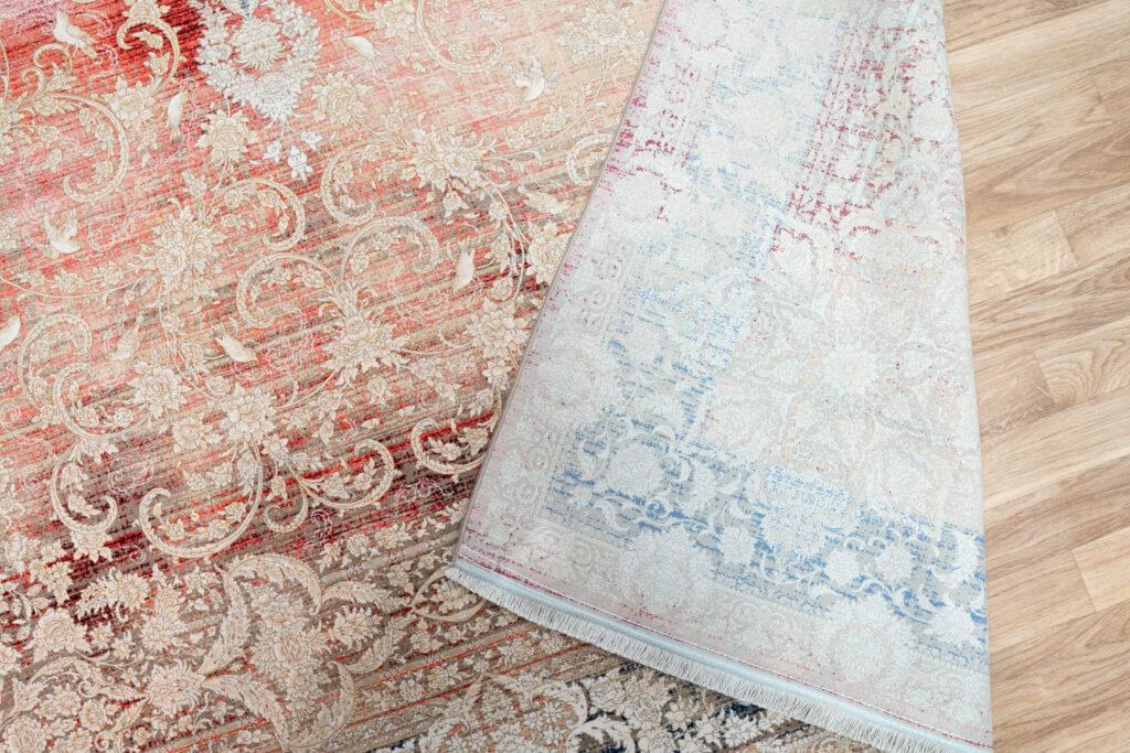 Qum Design Silk Rug 7'x10' View 6