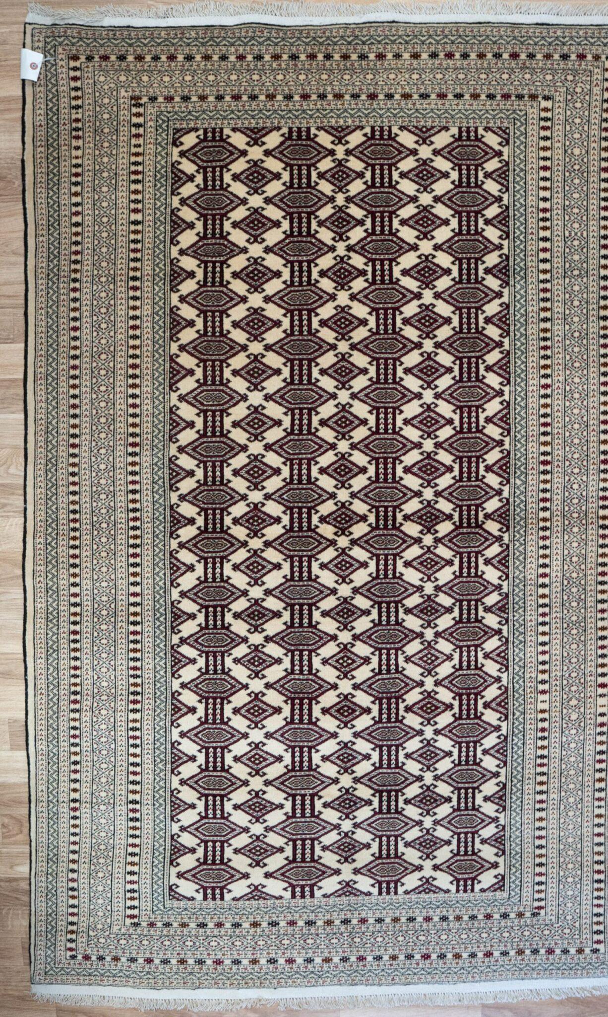 Turkmen Silk Base Rug 4'x6.2' View 2