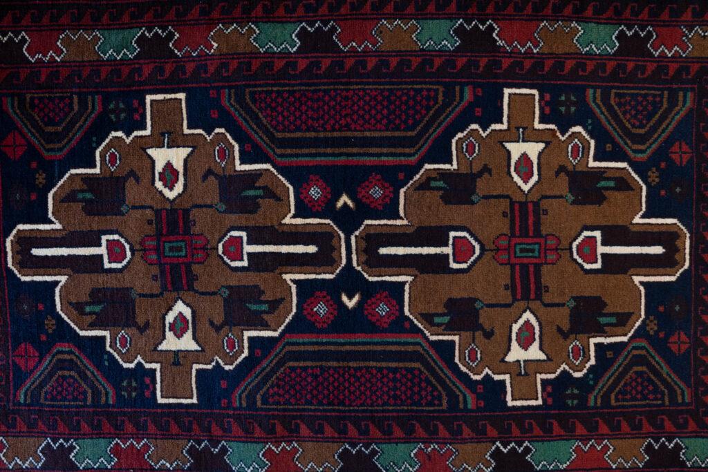 Baluch Wool Rug 2.8'x4.6' View 2