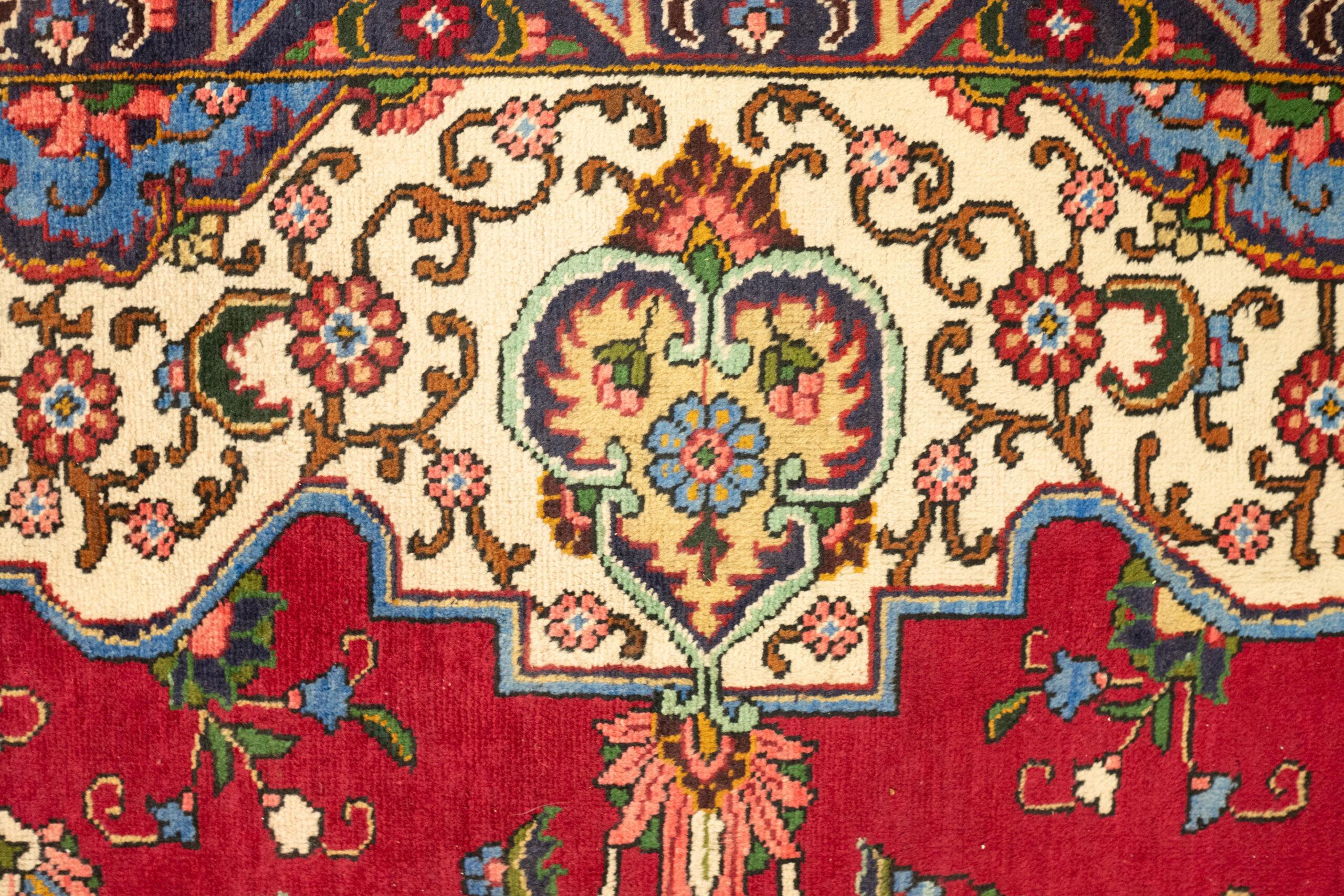 Tabriz Wool Rug 9.5x12.9 View 4