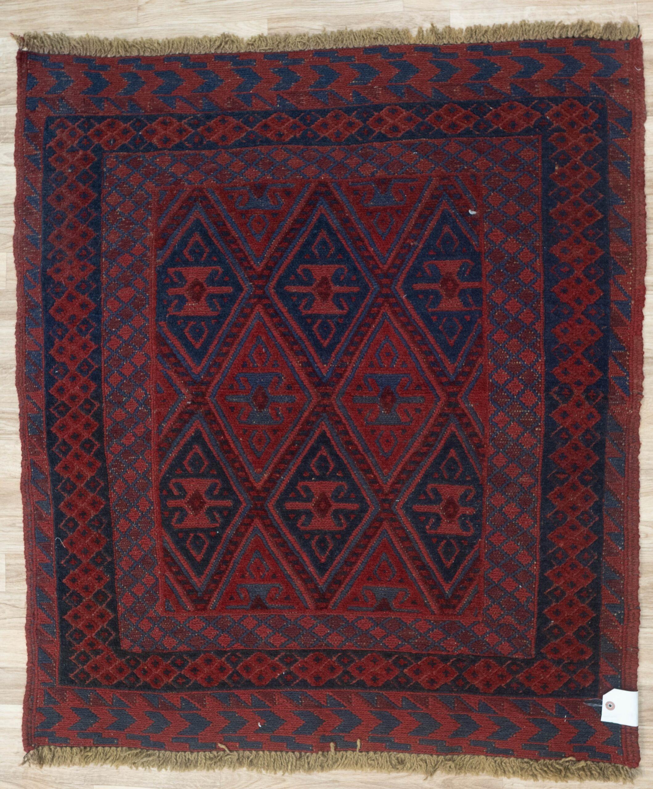 Mashad Wool Rug 4.1x3.9 View 1