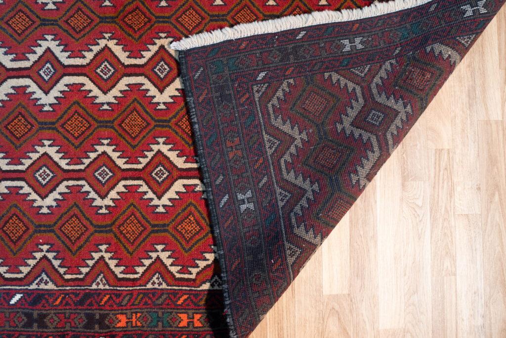Baluchi Wool Rug 3.5'x6.5' View 5