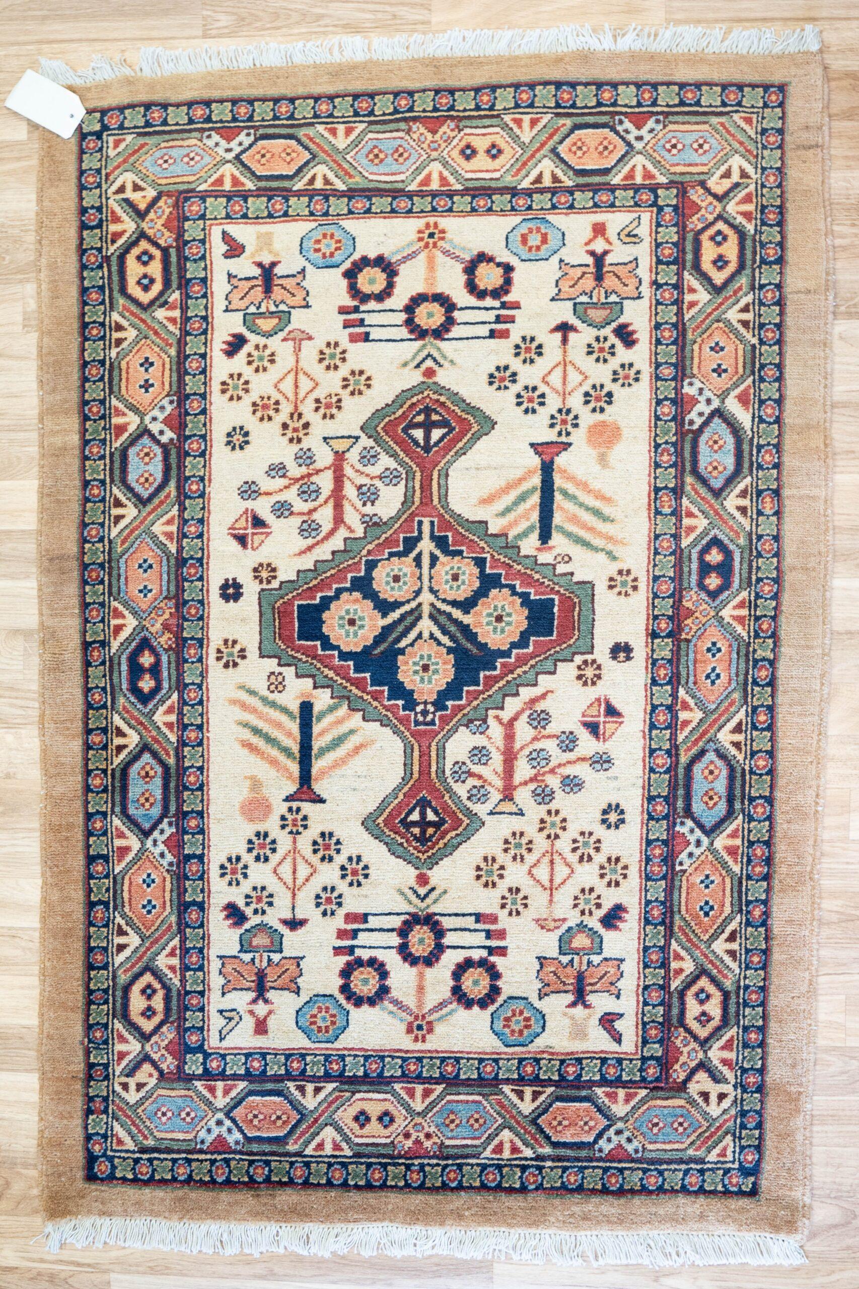 Ardabil Wool Pile Rug 3'x5' View 1