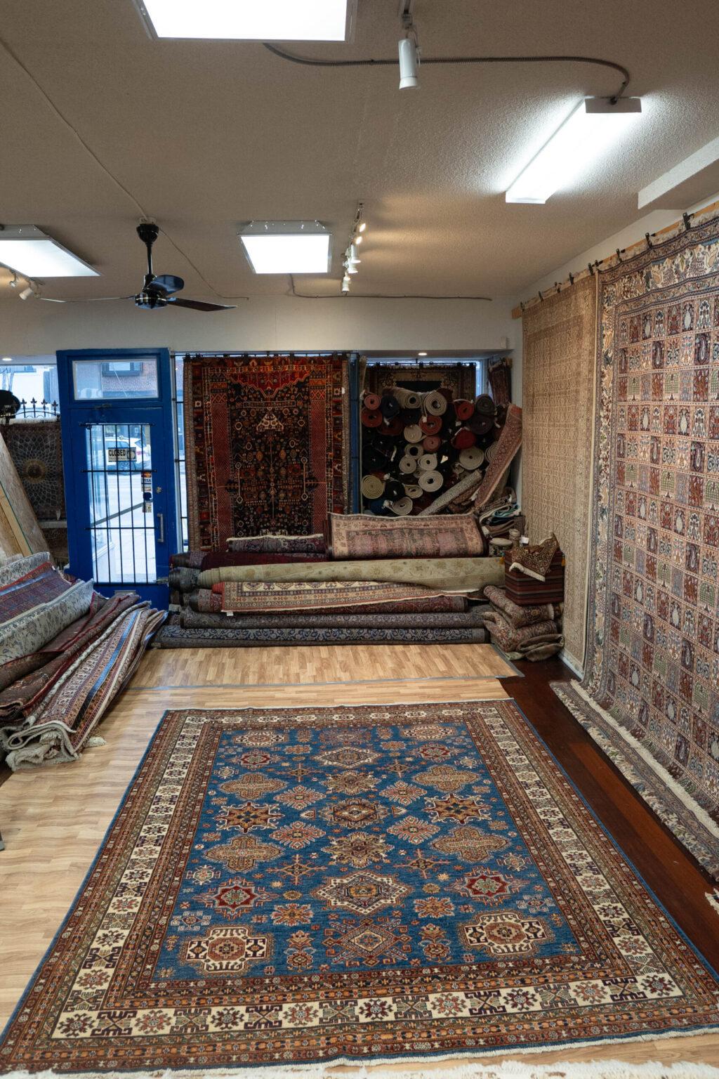 Kazak Wool Rug 8'x10' View 4