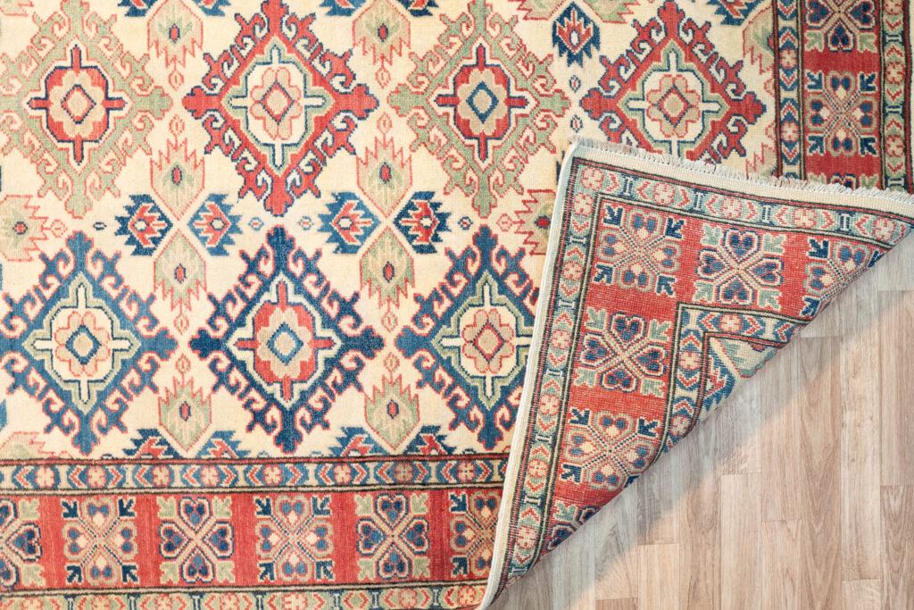 Kazak Wool Pile Rug 5'x6.4' View 6