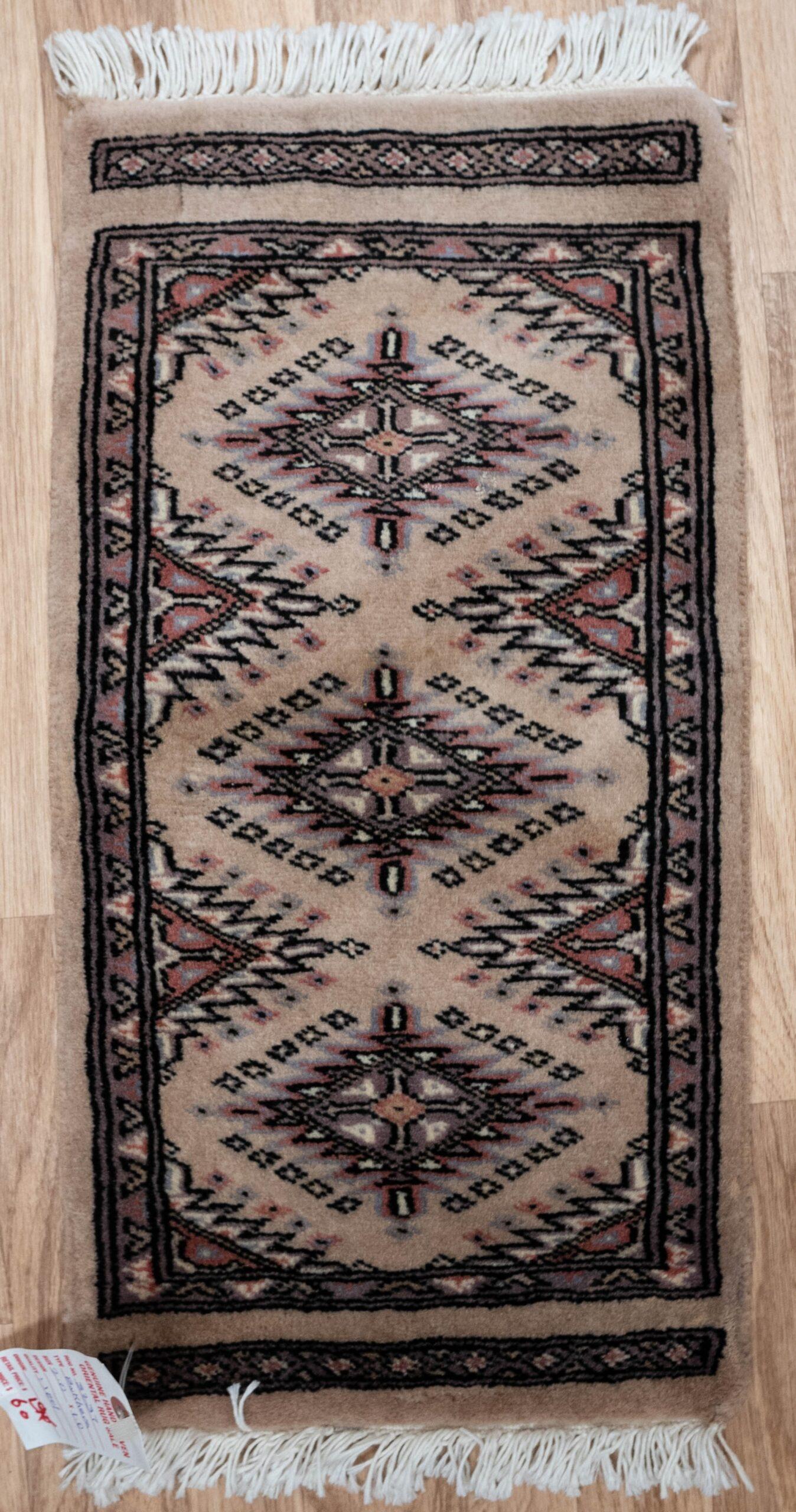 Bokhara Wool Rug 2.0x1.0