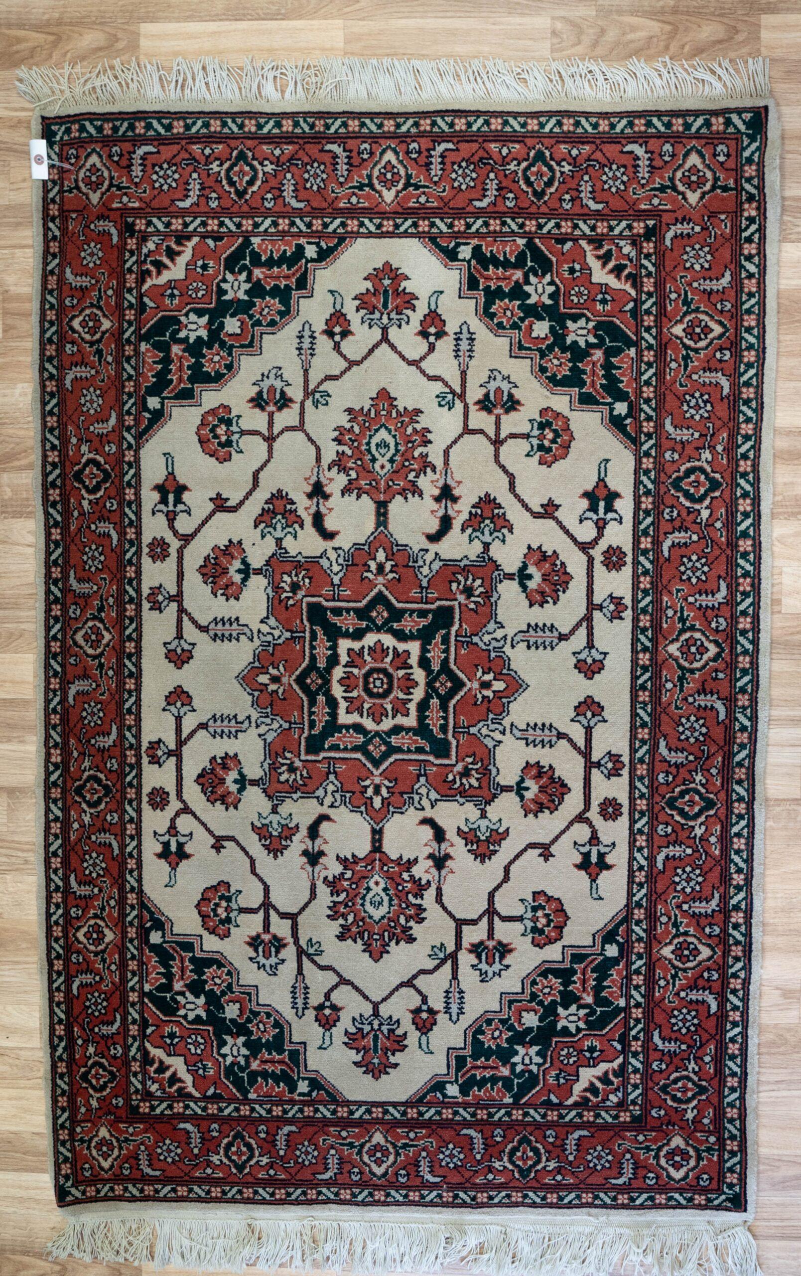 Tabriz Wool Rug 3.6'x5.5' View 1