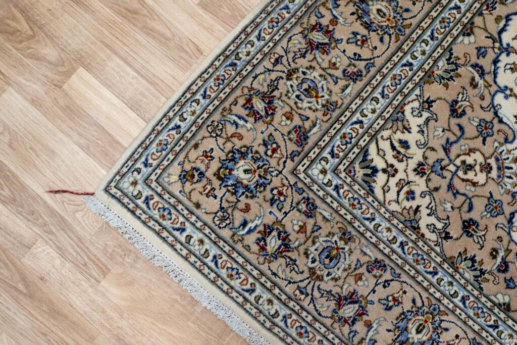 Kashan Wool Rug 6.6x9.6 View 3