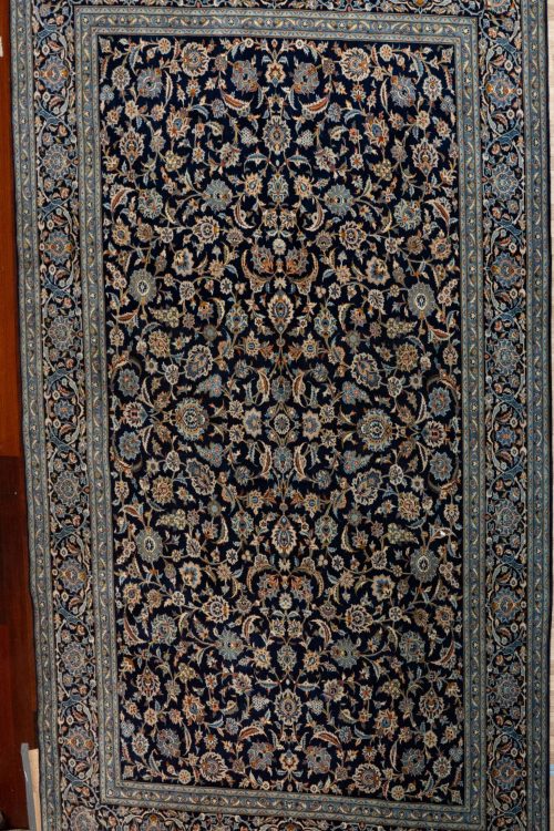 Kashan Kurk Wool Rug 10’x13.1′