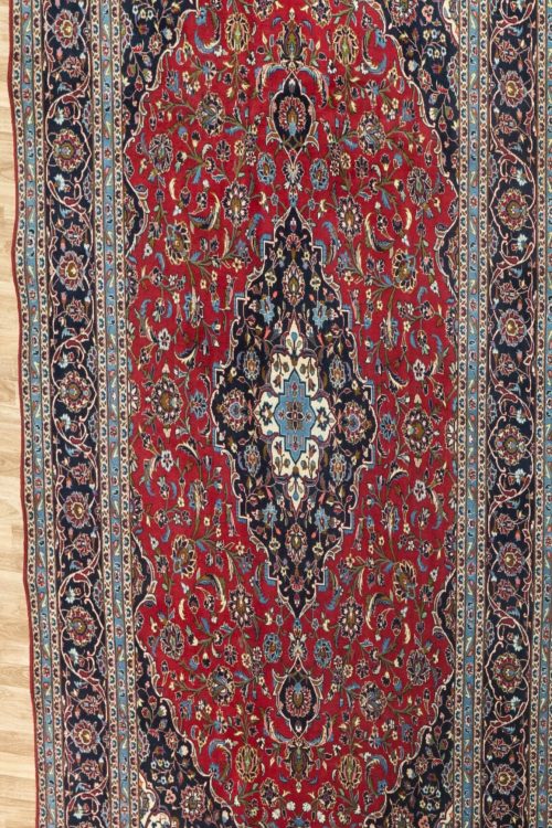 Kashan Wool rug 8.1’x11.10′