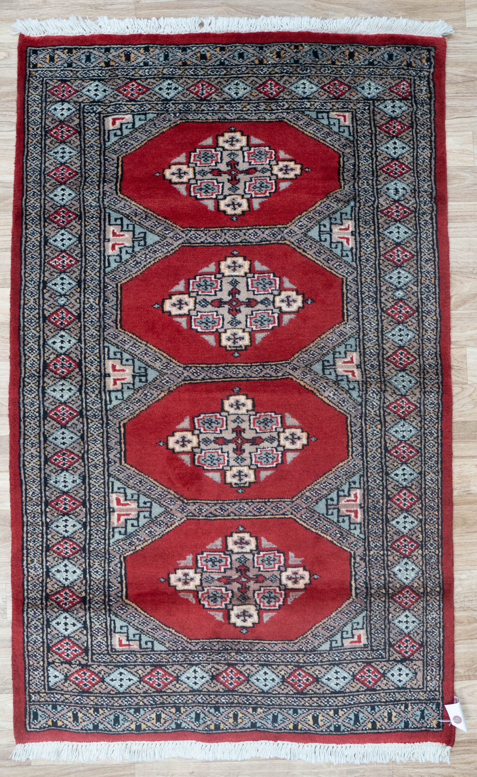 Bokhara Wool Rug 4.2×2.5