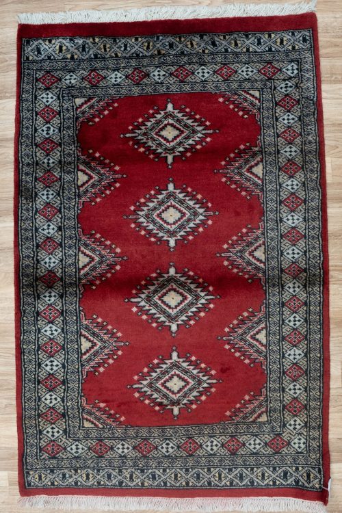 Bokhara Wool Rug 2.8×4.3