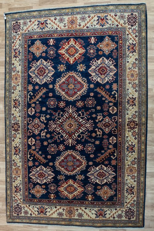 Kazak Wool Rug 5.4×7.7