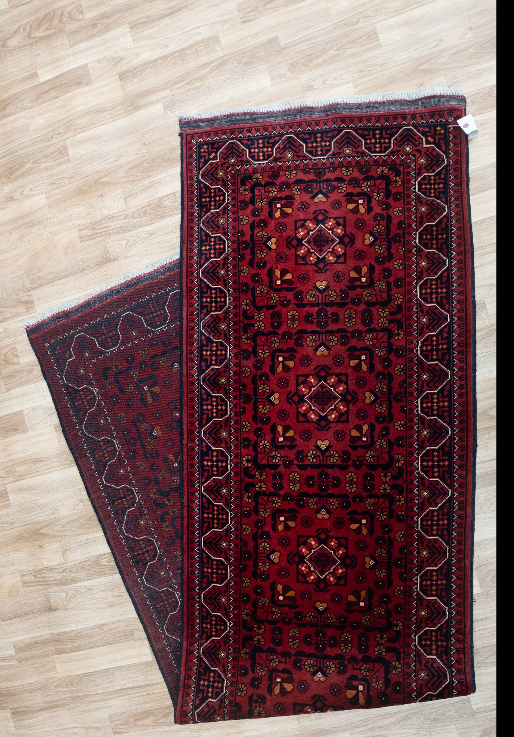 Khal Mohammadi Wool Rug 2.6×9.9