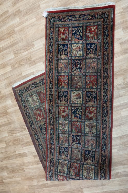 Bakhtiari Wool Runner 2.5×12.0