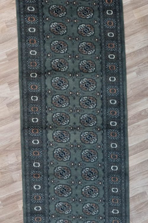 Bokhara Wool Rug 2.7×9.8