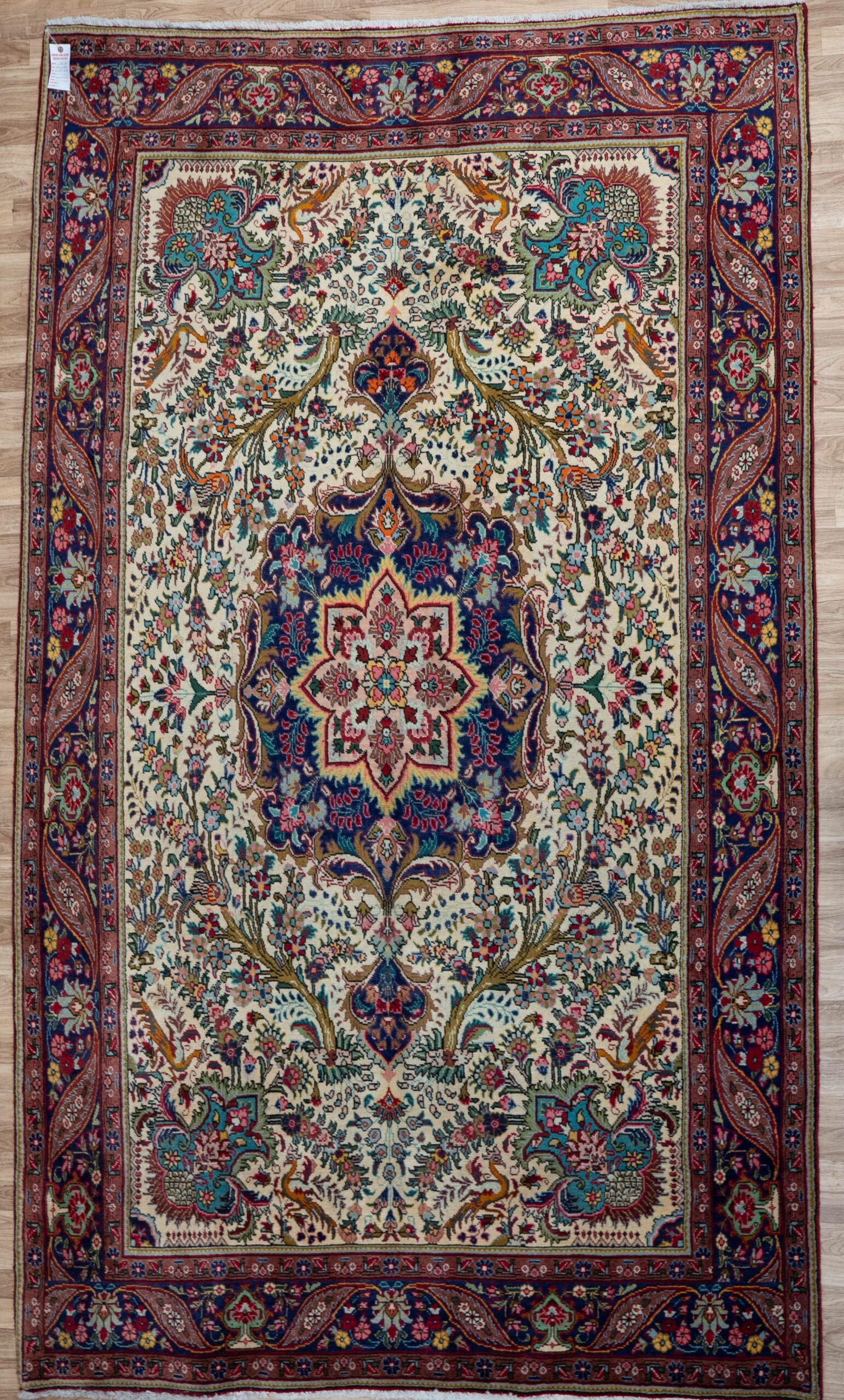 Tabriz Wool Rug 6.8’x9.8′
