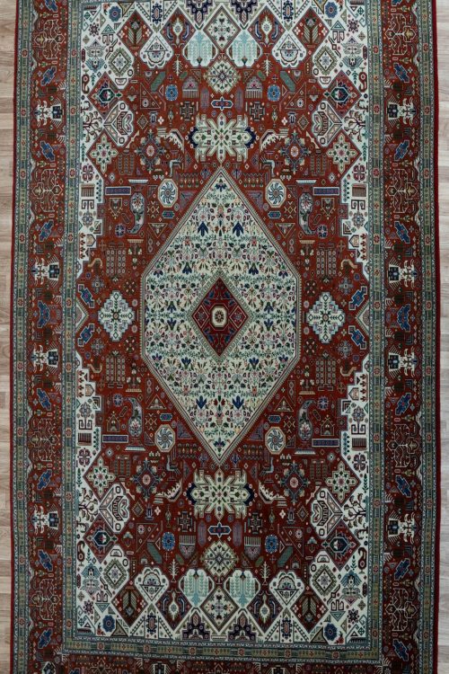 Tabriz Wool Rug 6.9×9.9