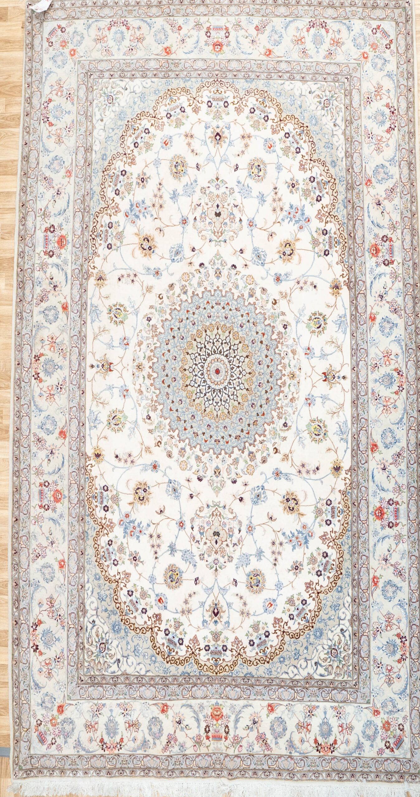 Isfahan Wool Rug 10.0×6.9