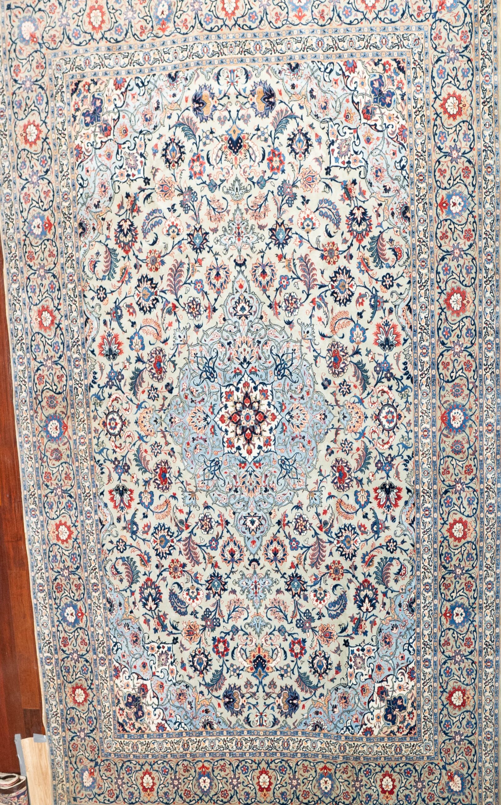 Kashan Wool Rug 10.0×14.0