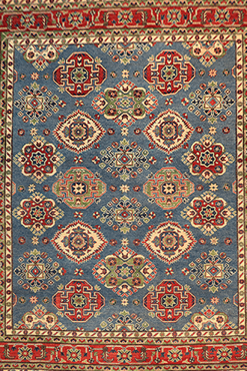 Kazak Wool & Silk Rug 10′ x 8′