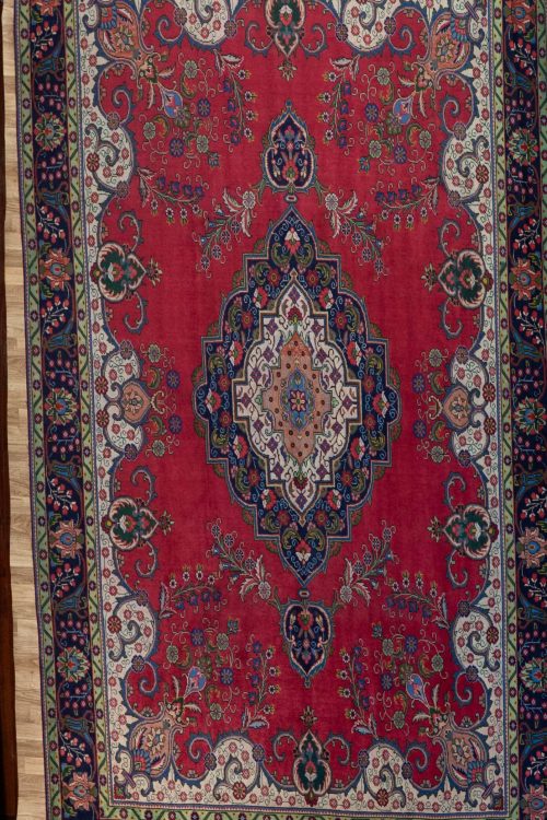 Tabriz Wool Rug 9.8’x12.9′