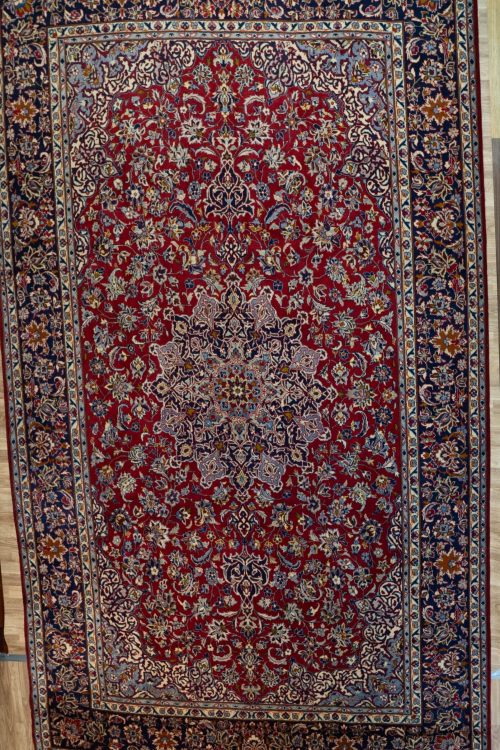 Najafabad Wool Silk Rug 9.8’x12.8′