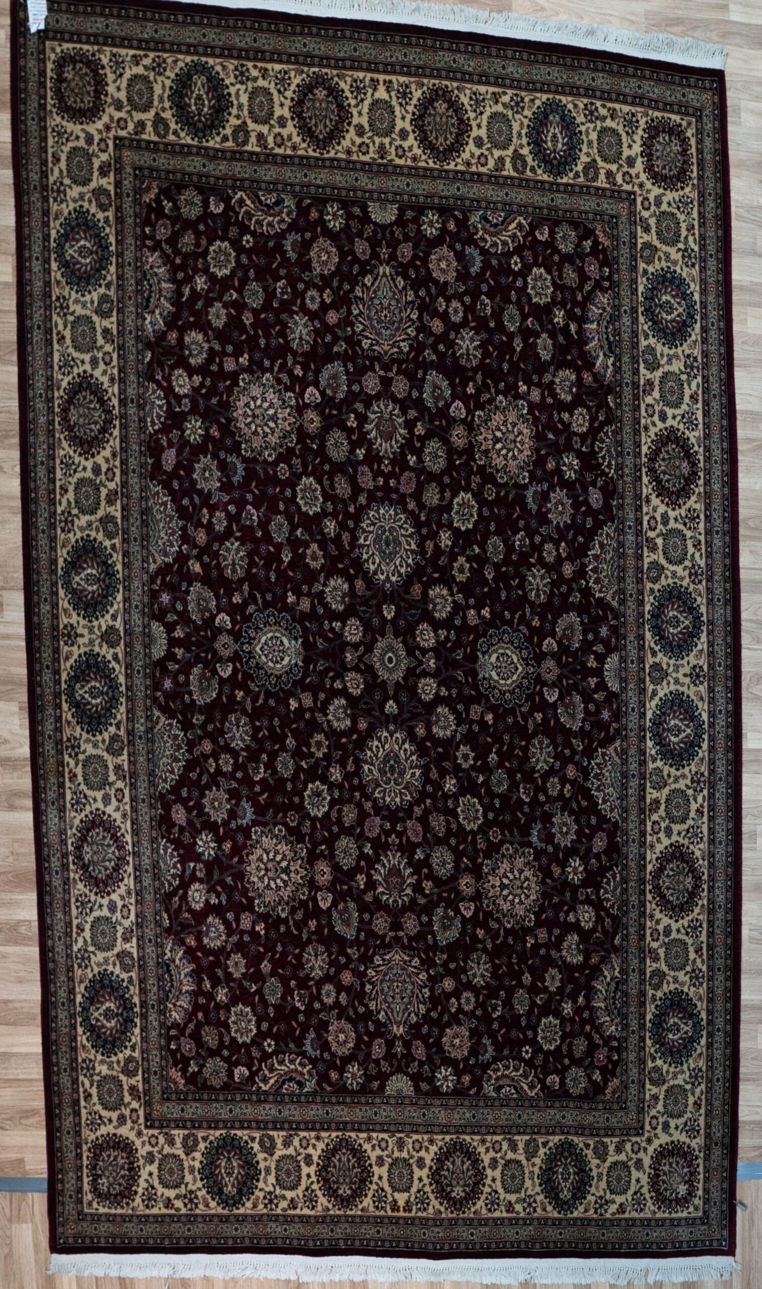 Tabriz Wool Silk Rug 10’x14′