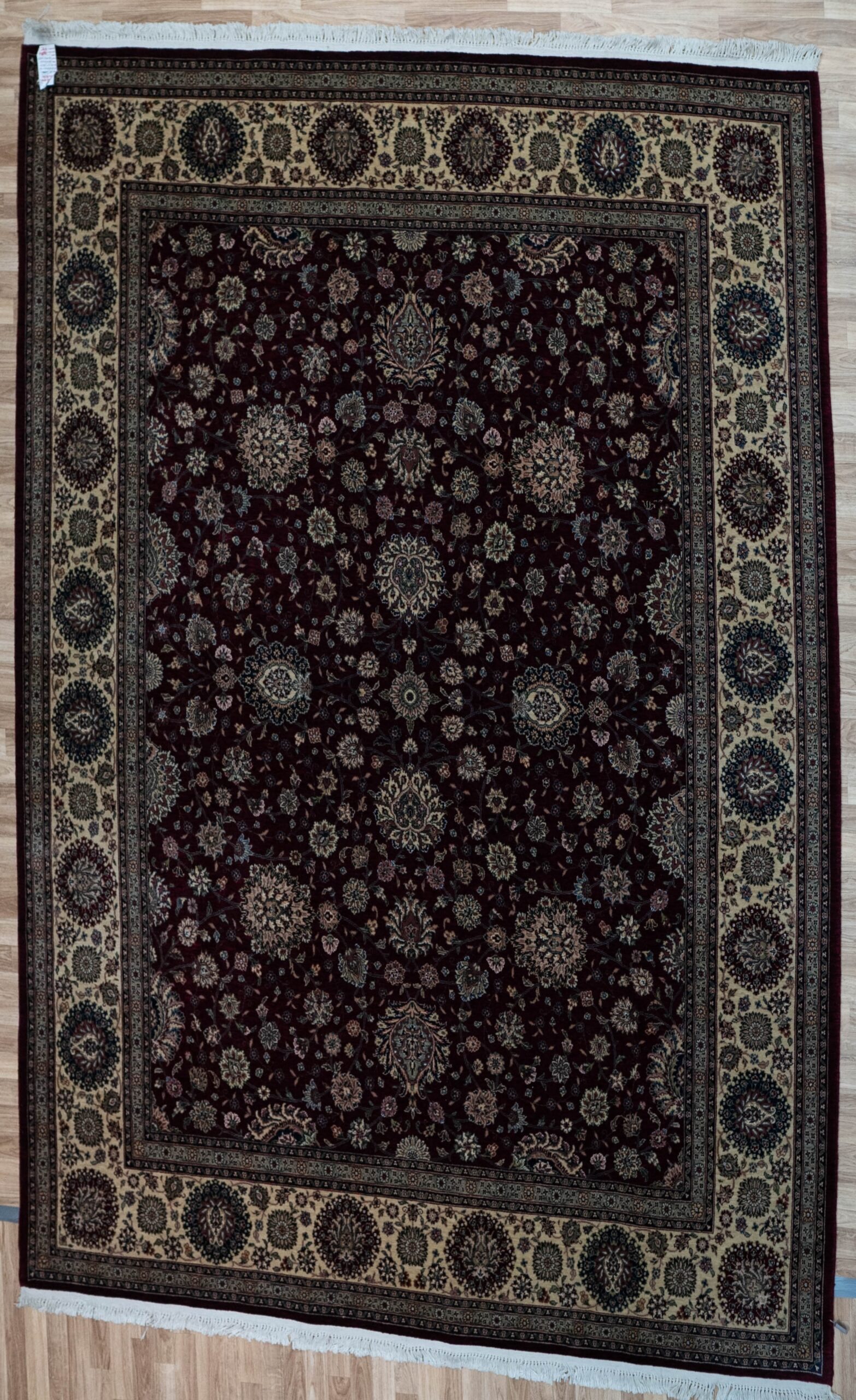Kashan Wool Pile Rug 8’x10′